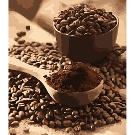 Картина по номерам Молота кофе (40х50 см)