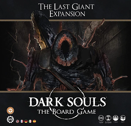 Настільна гра Темні душі: Останній Гігант (Dark Souls: The Board Game. The Last Giant Expansion) (EN), бренду Steamforged Games Ltd., для 1-4 гравців, час гри > 60хв. - KUBIX