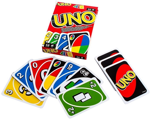 Настольная игра UNO (Уно), бренду Mattel, для 2-10 гравців, час гри < 30мин. - 4 - KUBIX
