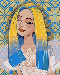 Картина по номерам Вільна (40х50 см)