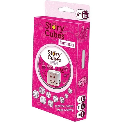 Настольная игра Кубики историй Рори: Фантазия (Rory's Story Cubes: Fantasia), бренду Asmodee, для 1-12 гравців, час гри < 30мин. - 3 - KUBIX