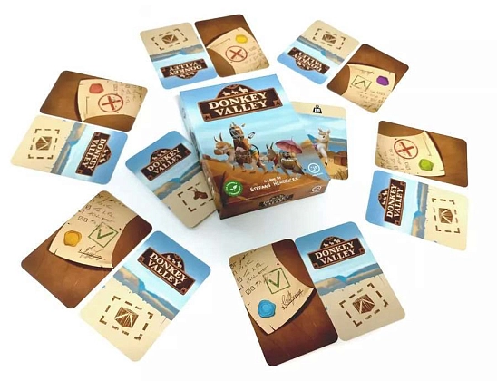 Настільна гра Ішак зможе (Donkey Valley), бренду Games 7Days, для 3-7 гравців, час гри < 60хв. - 3 - KUBIX