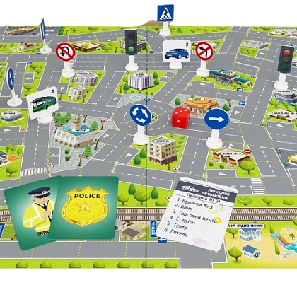 Настільна гра Світлофор, бренду Artos games, для 2-4 гравців, час гри < 30хв. - 4 - KUBIX