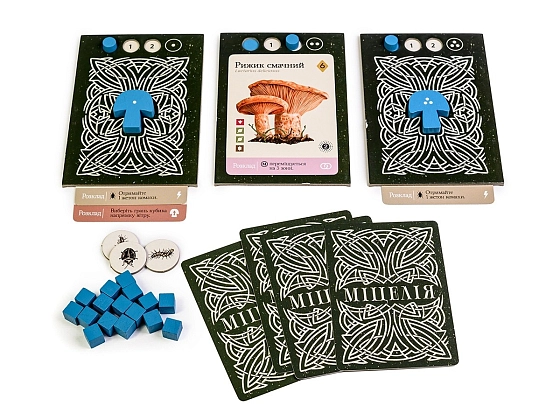 Настольная игра Мицелия (Mycelia), бренду Игромаг, для 1-4 гравців, час гри > 60мин. - 13 - KUBIX