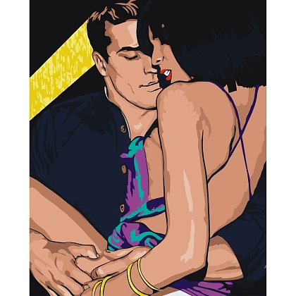 Картина по номерам Шалена пристрасть (40х50 см), бренду Art Craft - KUBIX