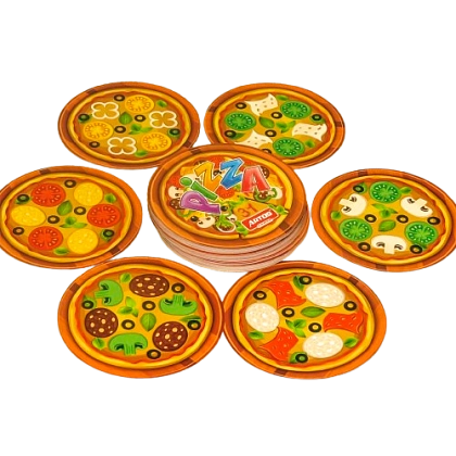 Настільна гра Піца (Pizza), бренду Artos games, для 2-8 гравців, час гри < 30хв. - 4 - KUBIX