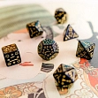 Мініатюра товару Набір кубиків Japanese Dice Set: Deep Night Firefly - 2