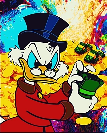 Картина по номерам Макдак (50х60 см)