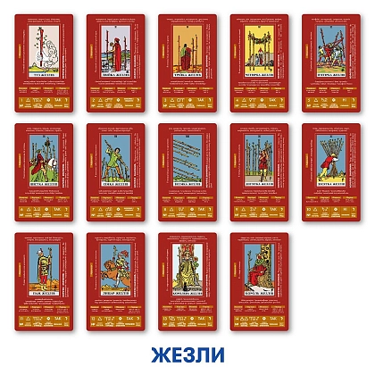 Купити Таро Обучающие карты Таро Райдера - Уэйта, бренду ORNER - 6 - KUBIX Таро Обучающие карты Таро Райдера - Уэйта, бренду ORNER - 6 - KUBIX