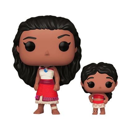 Ігрова фігурка FUNKO POP! Ваяна та Сімеа (Moana & Little Sis Simea) Disney #1546, бренду Funko - 2 - KUBIX