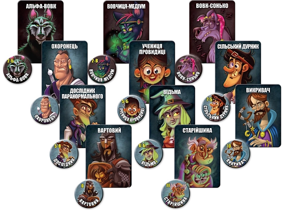 Настольная игра Последняя ночь: Рассвет (One Night Ultimate Werewolf: Daybreak), бренду Games 7Days, для 3-7 гравців, час гри < 30мин. - 3 - KUBIX