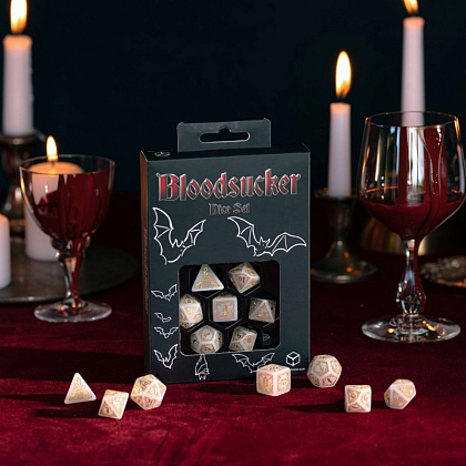 Набір кубиків Bloodsucker Immortal Dice Set (7), бренду Q-Workshop - 6 - KUBIX