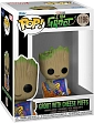 Миниатюра товара Игровая фигурка FUNKO POP! Я есть Грут (Groot with Cheese Puffs) Marvel #1196 - 3