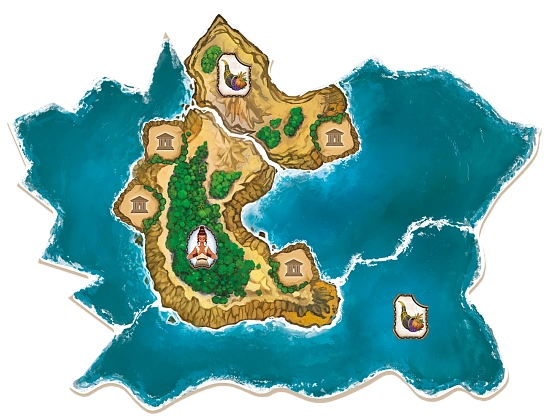 Настільна гра Кіклади. Легендарне видання (Cyclades: Legendary Edition), бренду Geekach Games, для 2-6 гравців, час гри > 60хв. - 3 - KUBIX