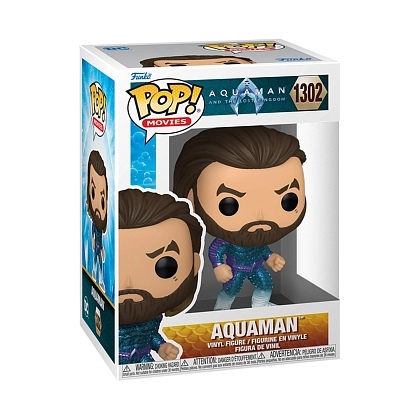 Ігрова фігурка FUNKO POP! АКВАМЕН (Aquaman) #1302, бренду Funko - 4 - KUBIX