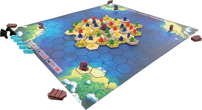 Настольная игра The Island: Выжить! Побег из Атлантиды (Survive: Escape from Atlantis!), бренду Stronghold Games, для 2-4 гравців, час гри < 60мин. - 8 - KUBIX