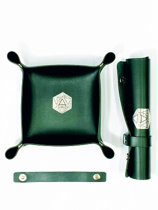 Лоток для кубиков D20 зелёный Dice Tray, бренду Планета Игр - 2 - KUBIX