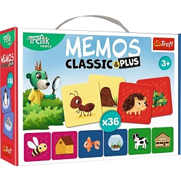 Мемос Классический: Зверята и их домики (Memos Classic&plus Animals and their houses)