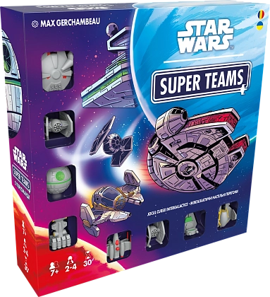 Настольная игра Звездные войны. Суперкоманды (Star Wars Super Teams), бренду Geekach Games, для 2-4 гравців, час гри < 30мин. - 2 - KUBIX