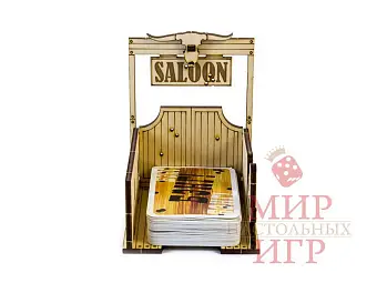 Органайзер Салун (Saloon) для игры Бэнг! - KUBIX Органайзер Салун (Saloon) для игры Бэнг!