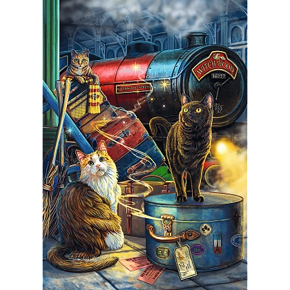 Пазл Чарівна колекція: Відьомський поїзд (1000 шт.), бренду Trefl - KUBIX