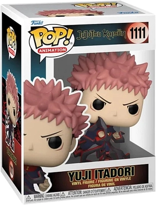 Игровая фигурка FUNKO POP! Юдзи Итадори (Yuji Itadori) Jujutsu Kaisen #1111, бренду Funko - 2 - KUBIX