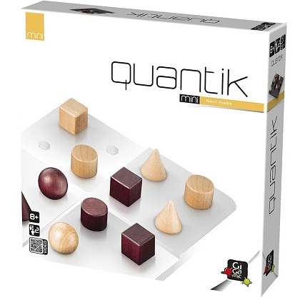 Настольная игра Квантик Мини (Quantik Mini) (EN), бренду Gigamic, для 2-2 гравців, час гри < 30мин. - KUBIX