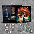 Мініатюра товару Картина по номерам "Дерево змін" проективна картина (Karpachoff) (40х40 см) - 2
