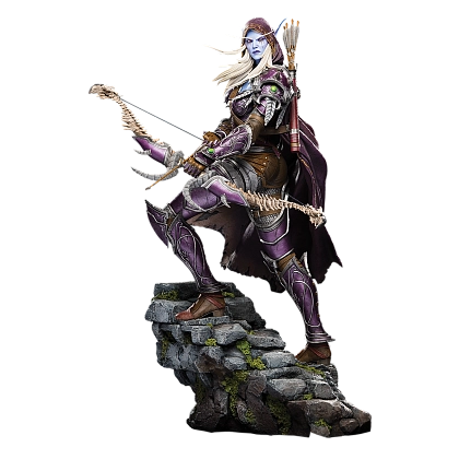 Статуэтка Сильвана Ветрокрыла. Варкрафт (WORLD OF WARCRAFT Sylvanas Statue) - KUBIX
