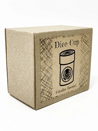 Кубикодержатель Ктулху коричневый Dice Cup, бренду Планета Игр - KUBIX