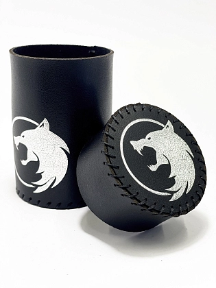 Кубик для кубиков Вовк черный Dice Cup, бренду Планета Игр - 6 - KUBIX