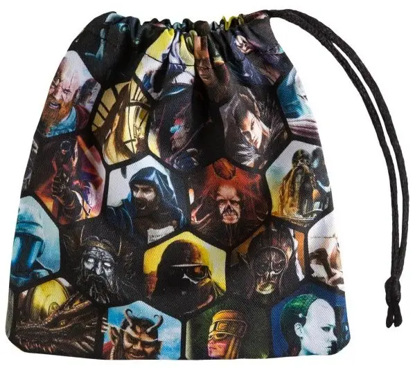 Миниатюра товара Мешочек Q Workshop Branded Fullprint Dice Bag - 1