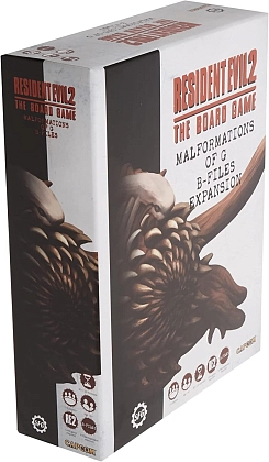 Настольная игра Оселя Зла 2. Расширение Malformations of G B-Files (Resident Evil 2: The Board Game. Malformations of G B-Files Expansion) (EN), бренду Steamforged Games Ltd., для 1-4 гравців, час гри > 60мин. - KUBIX