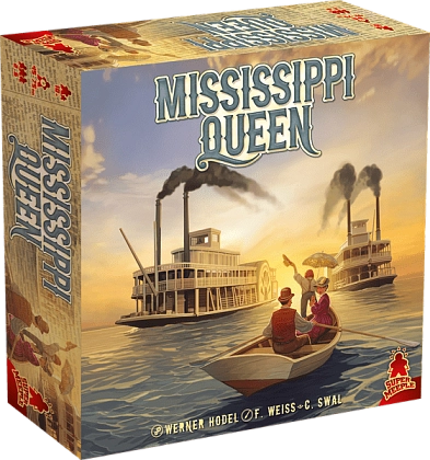 Настольная игра Mississippi Queen (Королева Миссисипи) (EN), для 2-6 гравців, час гри < 60мин. - KUBIX