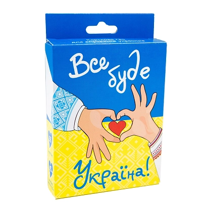 Настільна гра Все буде Україна, бренду Strateg, для 2-4 гравців, час гри < 30хв. - KUBIX