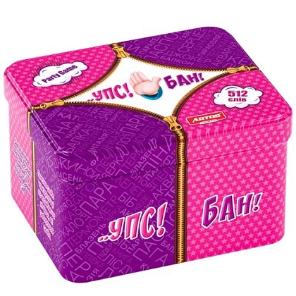 Настільна гра Упс! Бан!, бренду Artos games, для 4-10 гравців, час гри < 30хв. - KUBIX