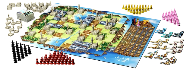 Настільна гра Королівство кроликів (Bunny Kingdom), бренду Geekach Games, для 2-4 гравців, час гри < 60хв. - 3 - KUBIX