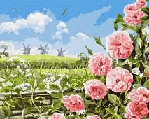 Мініатюра товару Картина по номерам Рідне поле (40х50 см) - 1