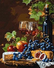 Картина по номерам Фруктова насолода (40х50 см)