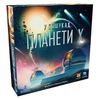 Настільна гра У пошуках планети Х (The Search for Planet X), бренду Ігромаг, для 1-4 гравців, час гри < 60хв. - KUBIX