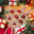Мініатюра товару Набір кубиків Christmas Dice Set - 2