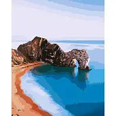 Мініатюра товару Картина за номерами Скала Durdle Door (40х50 см) - 1