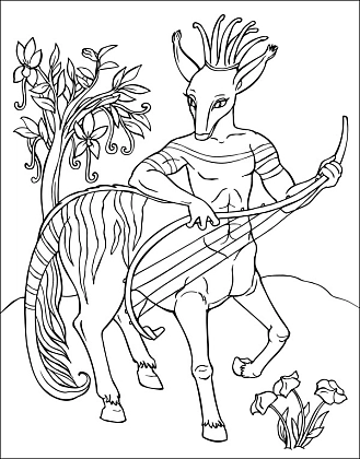 Большая книга раскрасок Воины и чудовища, бренду Ранок - 4 - KUBIX