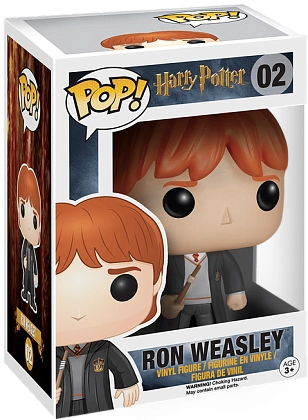 Игровая фигурка FUNKO POP! Рон Уизли (Ron Weasley) Harry Potter #02, бренду Funko - 3 - KUBIX