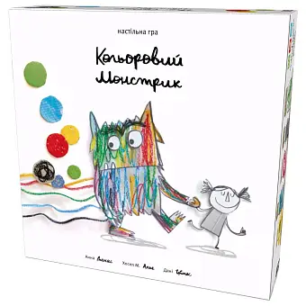 Настільна гра Кольоровий монстрик (The Color Monster)
