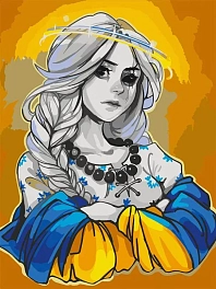 Картина по номерам Сила в взгляде (30х40 см)
