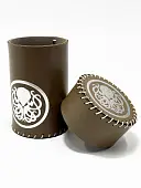 Миниатюра товара Кубикодержатель Ктулху коричневый Dice Cup - 7