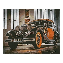 Алмазна мозаїка Старовинне авто (40х50 см)
