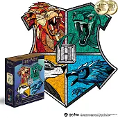 Миниатюра товара Фигурный деревянный пазл Гарри Поттер Хогвартс (Colorful) XL - 2