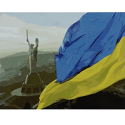 Картина по номерам Батьківщина Мати (40х50 см), бренду Strateg - KUBIX